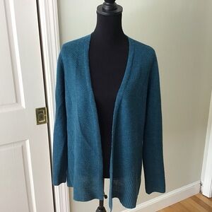 Eileen Fisher Open Front Sweater